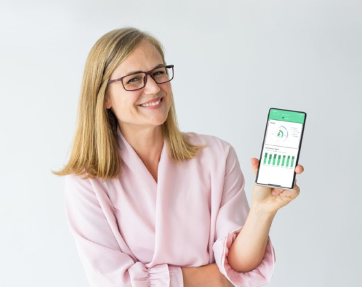 lady and PacSana App - Cahoon Care Associates Guardian app